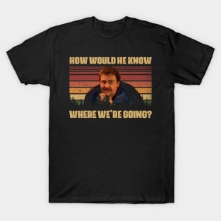 Retro Art Where We're Going T-Shirt